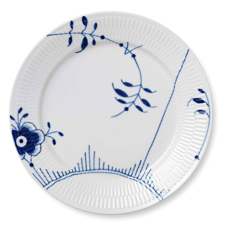 新品2枚　25cm ロイヤルコペンハーゲンブルーフルーテッドメガ　プレート ロイヤルコペンハーゲン（Royal Copenhagen） ブルー